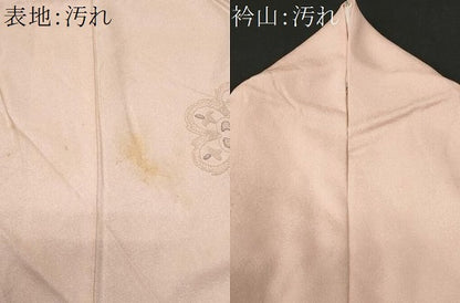 平和屋着物■中国三大刺繍　相良刺繍　訪問着　正倉院花文　銀糸　正絹　逸品　CABG4846fb