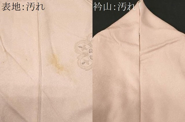 平和屋着物■中国三大刺繍　相良刺繍　訪問着　正倉院花文　銀糸　正絹　逸品　CABG4846fb