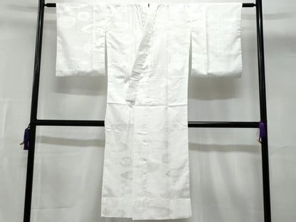 平和屋着物■長襦袢　無双仕立て　雲取り菊文　洗える着物　CABG4856fb