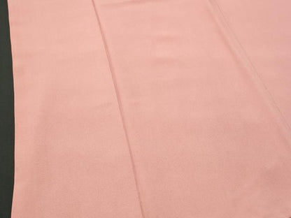 平和屋着物■上質な色無地 珊瑚色 正絹 逸品 CABG4866fb