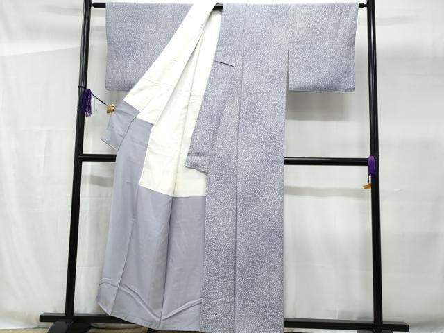 平和屋着物■上質な小紋 小花尽くし 暈し染め 正絹 逸品 未使用 CABG4885fb