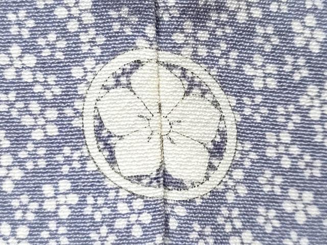 平和屋着物■上質な小紋 小花尽くし 暈し染め 正絹 逸品 未使用 CABG4885fb
