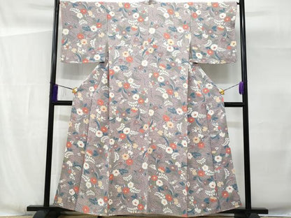 平和屋着物■上質な小紋 辻が花 正絹 逸品 CABG4889fb