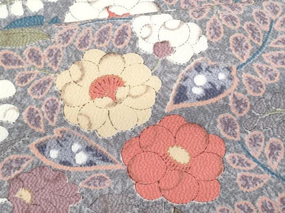 平和屋着物■上質な小紋 辻が花 正絹 逸品 CABG4889fb