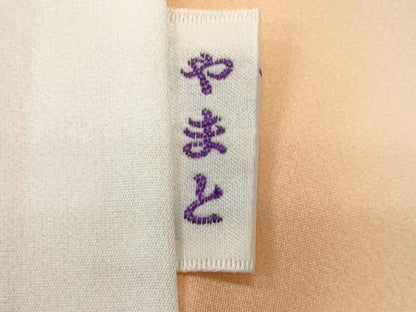平和屋着物■訪問着 刺繍 絞り 舞花文 やまと誂製 正絹 逸品 CABG4895fb