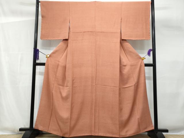 平和屋着物■江戸小紋 青海波 正絹 逸品 未使用 CABG4940fb