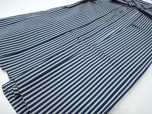 平和屋着物■男性　行灯袴　縞　正絹　逸品　CABG4947fb