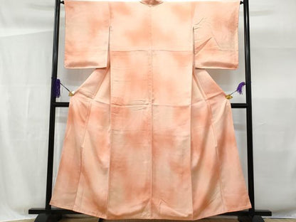 平和屋着物■上質な小紋 菊青街は 暈し染め 正絹 逸品 未使用 CABG4960fb