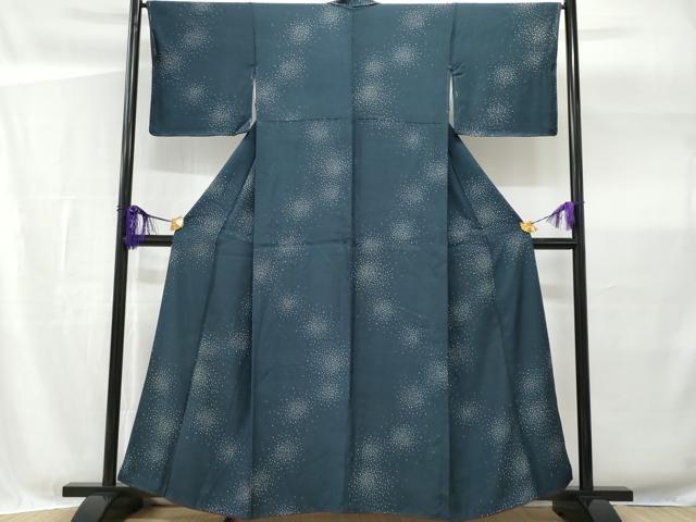 平和屋着物■上質な小紋 大小霰 正絹 逸品 CABG4965fb