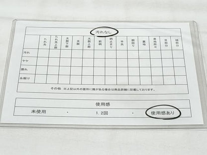 平和屋着物◎両面　両方向　全通柄袋帯　斜線文　金糸　正絹　逸品　CABG5038fb