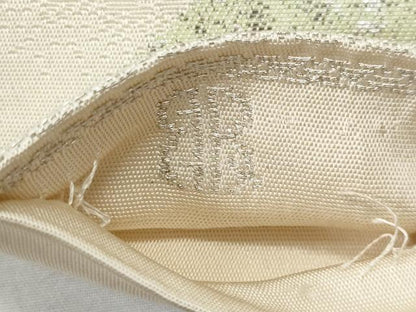 平和屋着物◎西陣　服部織物謹製　六通柄袋帯　霞文　正絹　逸品　CABG5047fb