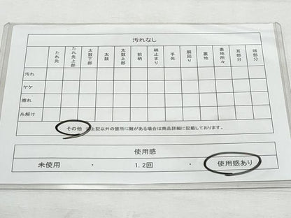 平和屋着物◎太鼓柄袋帯　綴れ　扇面立波飛鶴文　銀彩　正絹　逸品　CABG5093fb
