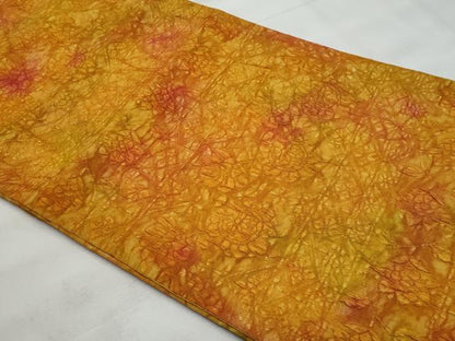平和屋着物◎全通柄　ふくれ織　草花文　袋帯　正絹　逸品　CABG5099fb