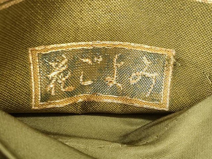 平和屋着物◎六通柄袋帯　唐織　花ごよみ　金糸　正絹　逸品　CABG5112fb