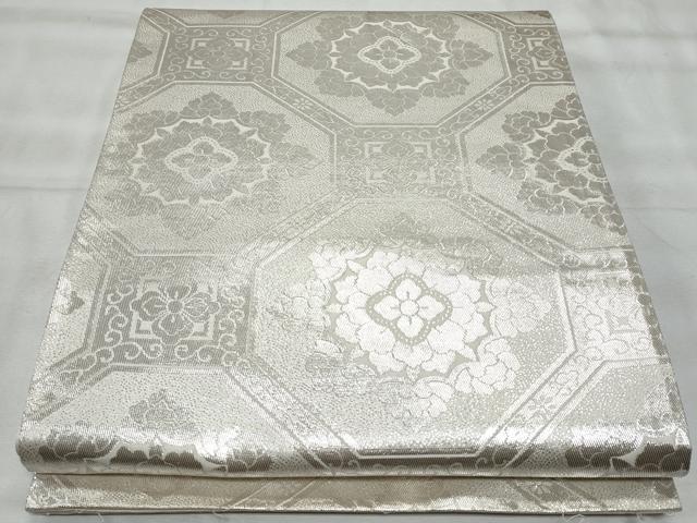 平和屋着物◎六通柄袋帯　蜀江花文　やまとオリジナル　正絹　逸品　CABG5130fb