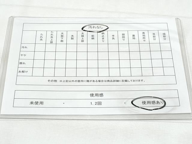 平和屋着物◎六通柄袋帯　孔雀花文　銀糸　正絹　逸品　CABG5170fb