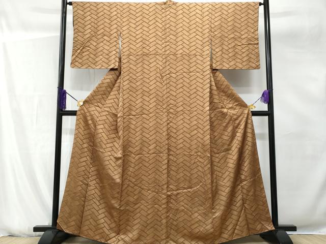 平和屋着物■上質な小紋　檜垣文　正絹　逸品　CABG5192fb
