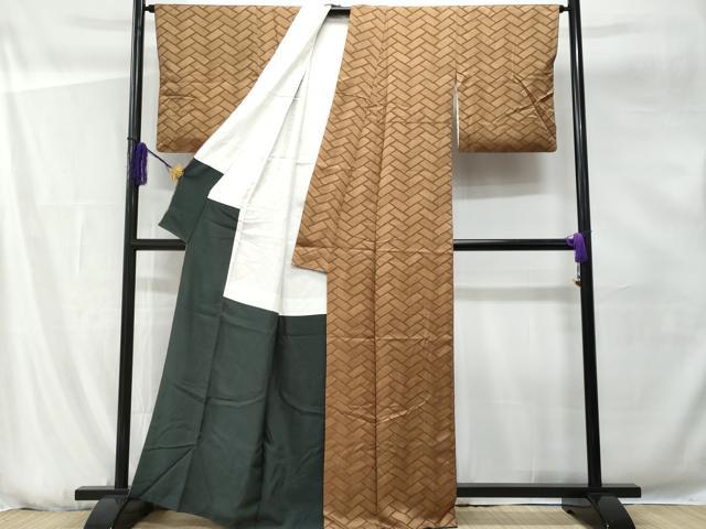 平和屋着物■上質な小紋　檜垣文　正絹　逸品　CABG5192fb