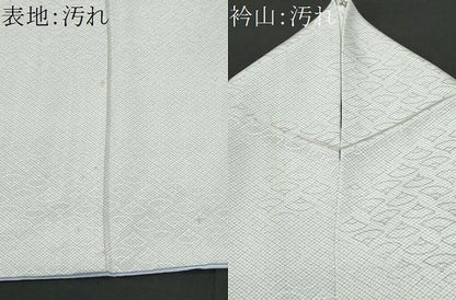 平和屋着物■上質な小紋　扇面文　正絹　逸品　CABG5193fb