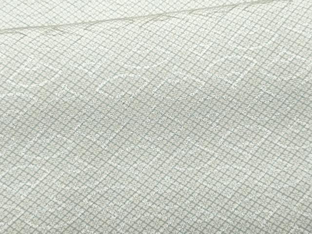 平和屋着物■上質な小紋　扇面文　正絹　逸品　CABG5193fb