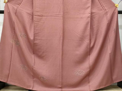 平和屋着物■友禅作家の巨匠　浅井青仁　訪問着　地紙花文　金彩　正絹　逸品　CABG5198fb