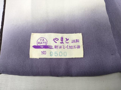 平和屋着物●越後十日町の一流染匠　桐屋・翠山工房　訪問着　辻が花　絞り　跳兎　暈し染め　金彩　やまと誂製　正絹　逸品　CABG5210ut