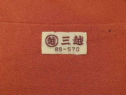 平和屋着物●豪華振袖　地紙花蝶文　暈し染め　金彩　三越扱い　正絹　逸品　CABG5220ut