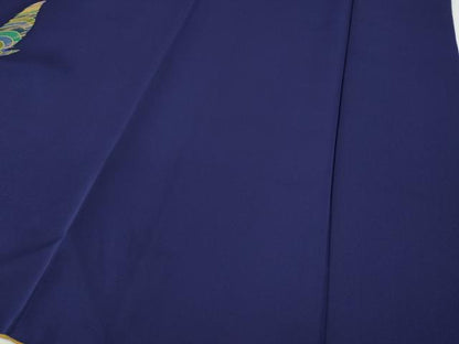 平和屋着物●豪華振袖　草花文　金銀彩　正絹　逸品　CABG5239ut