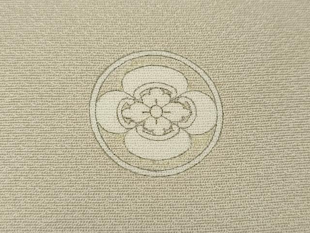 平和屋着物●豪華色留袖　駒刺繍　芝草花文　金彩　正絹　逸品　CABG5245ut