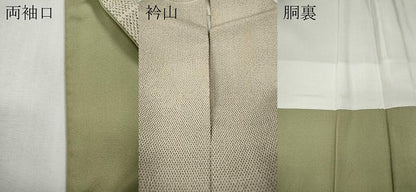 平和屋着物●本塩沢　吉祥文　伊勢丹扱い　正絹　逸品　CABG5253ut