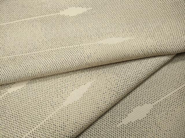平和屋着物●本塩沢　吉祥文　伊勢丹扱い　正絹　逸品　CABG5253ut