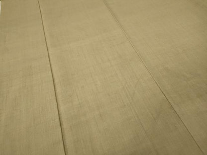 平和屋着物●本場結城紬　重要無形文化財　結城紬　榛色　正絹　逸品　CABG5259ut