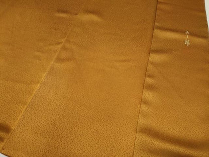 平和屋着物●人間国宝　福田喜三郎　訪問着　駒刺繍　短冊草木文　暈し染め　金彩　正絹　逸品　CABG5265ut