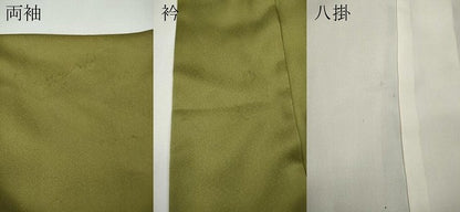 平和屋着物●訪問着　陶器花文　暈し染め　金銀彩　正絹　逸品　CABG5271ut