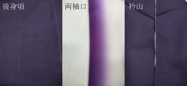 平和屋着物●上質な小紋　唐草文　暈し染め　正絹　逸品　CABG5279ut