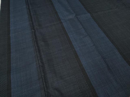 平和屋着物●本場大島紬　7マルキ　縞　正絹　逸品　CABG5284ut