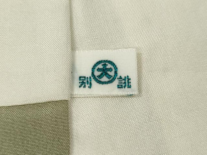 平和屋着物●江戸小紋　鮫小紋柄　黒地　大丸扱い　正絹　逸品　CABG5286ut