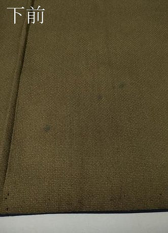 平和屋着物●男性　紬　十字絣　正絹　逸品　CABG5304ut