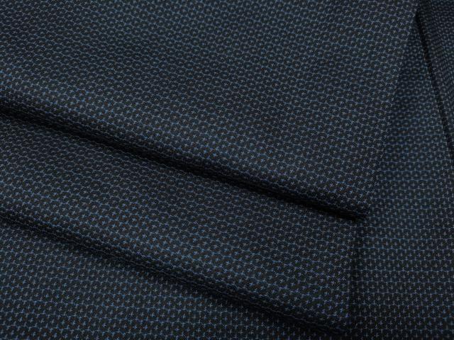 平和屋着物●男性　紬　100亀甲　総詰め　キングサイズ　正絹　逸品　CABG5305ut