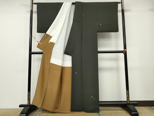 平和屋着物●世界的人形師　辻村寿三郎　ジュサブロー　訪問着　舞花びら　正絹　逸品　CABG5322ut