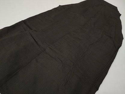 平和屋着物●男性　馬乗り袴　縞　正絹　逸品　CABG5326ut
