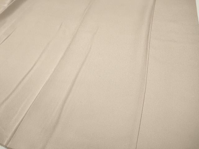 平和屋着物●無地絵訪問着　立波地紋　灰桜色　正絹　逸品　CABG5349ut