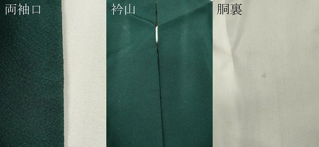 平和屋着物●上質な色無地　鉄色　ロング丈　正絹　逸品　CABG5353ut