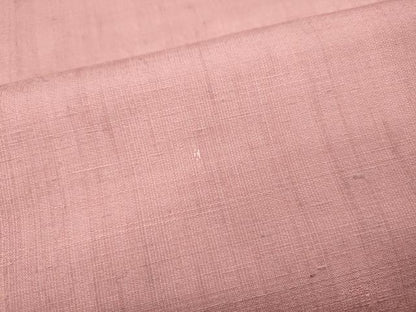 平和屋着物●上質な紬　紅梅色　正絹　逸品　CABG5360ut