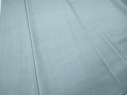 平和屋着物●上質な色無地　水色　正絹　逸品　CABG5365ut