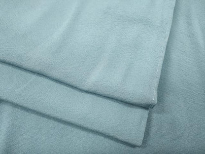 平和屋着物●上質な色無地　水色　正絹　逸品　CABG5365ut