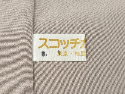 平和屋着物●訪問着　総刺繍　風景草花文　金糸　正絹　逸品　CABG5373ut