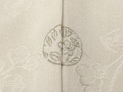 平和屋着物●豪華色留袖　総刺繍　舞花文　金糸　正絹　逸品　CABG5422ut