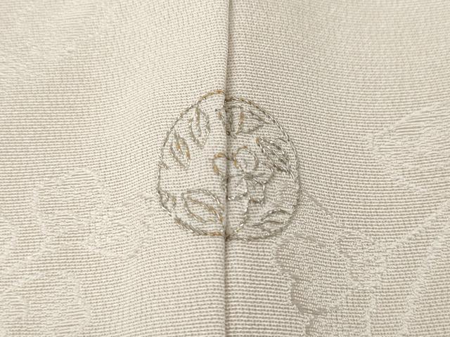 平和屋着物●豪華色留袖　総刺繍　舞花文　金糸　正絹　逸品　CABG5422ut