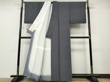 平和屋着物●江戸小紋　源氏香花文　正絹　逸品　CABG5439ut